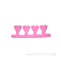 High Good Quality Heart Shape Nail Polish Fingers Toe Separators for Nail Manicure